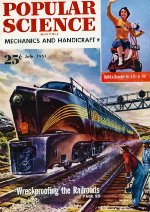 "Wreckproofing The Railroads," Front Cover, 1951